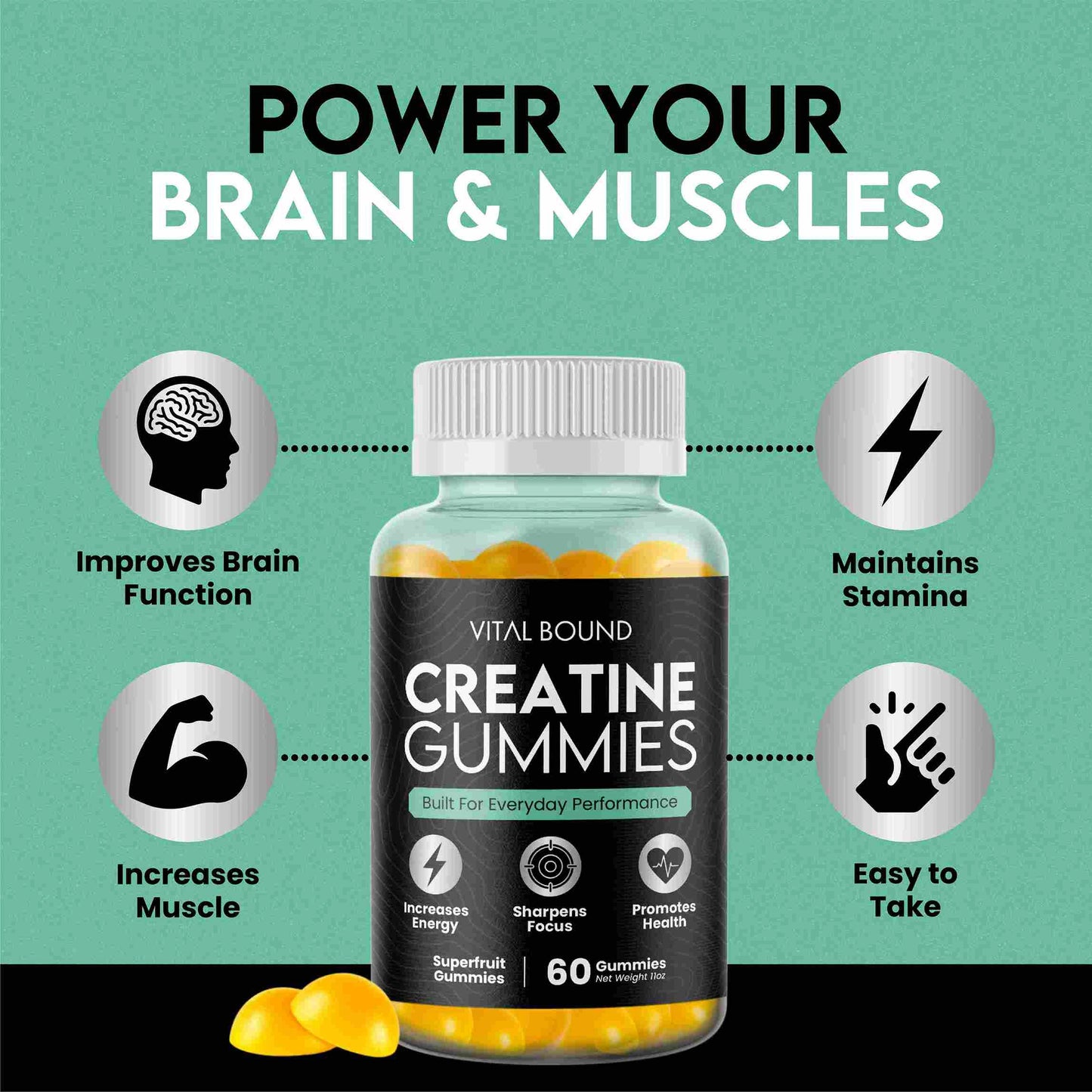 Creatine Monohydrate Gummies