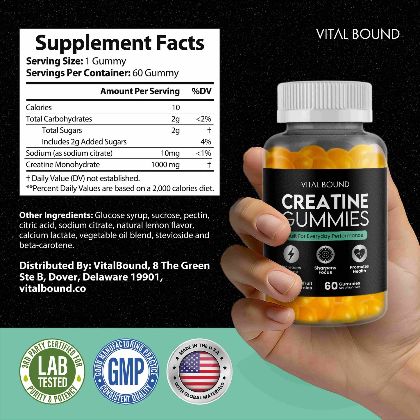 Creatine Monohydrate Gummies