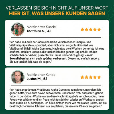 Vital Bound™ Shilajit Alpha Gummies