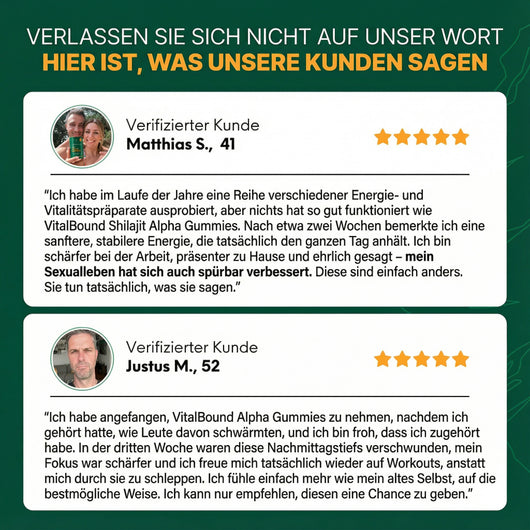 Vital Bound™ Shilajit Alpha Gummies