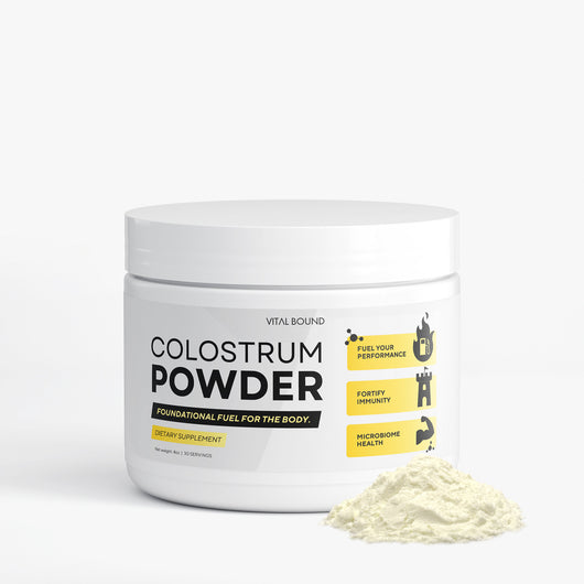 Bovine Colostrum Powder – 2300 mg with 25% IgG | Immune, Recovery & Performance Support