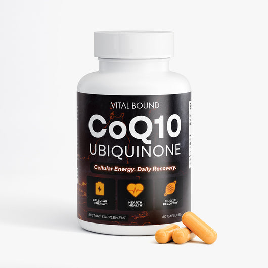 CoQ10 Ubiquinone – Energy, Heart & Muscle Recovery Support