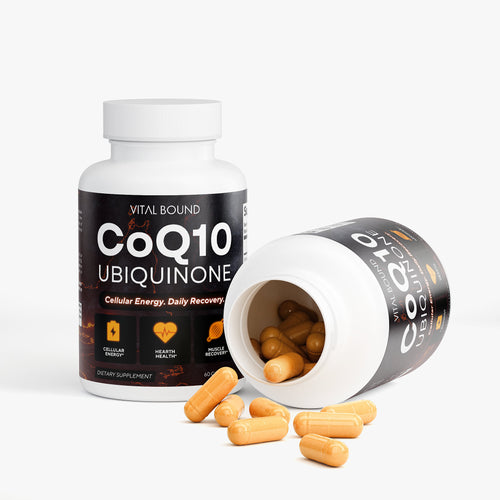CoQ10 Ubiquinone – Energy, Heart & Muscle Recovery Support
