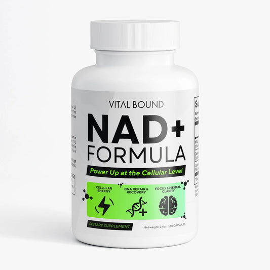NAD+ Supplement – 500mg Nicotinamide Riboside + Resveratrol + Quercetin