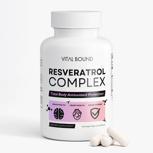 Resveratrol Supplement – 600mg 50% Trans-Resveratrol