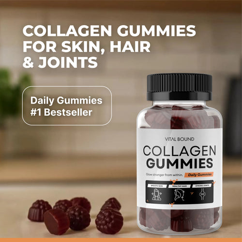 Collagen Gummies for Skin, Hair & Joints