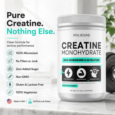 Creatine Monohydrate Powder 300g-