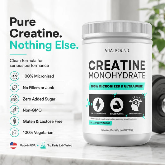 Creatine Monohydrate Powder 300g-