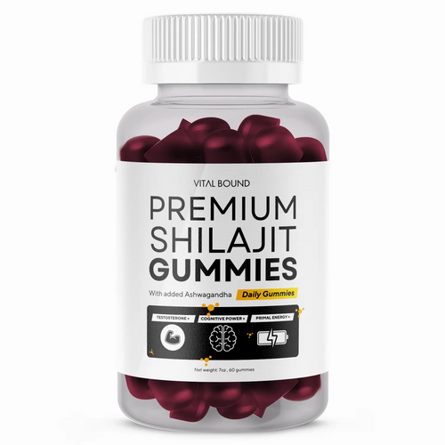 Premium Shilajit Gummies with Ashwagandha