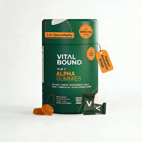 Premium Himalayan Shilajit Alpha Gummies