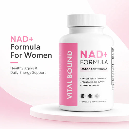 NAD+ Formula For Women | Healthy Aging & Energy Booster
