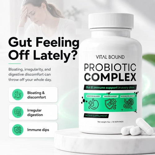 Probiotic 40 Billion CFU with Prebiotics – Digestive & Immune Support