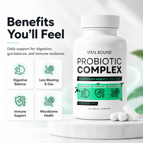 Probiotic 40 Billion CFU with Prebiotics – Digestive & Immune Support