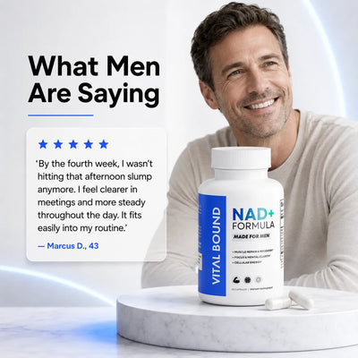 NAD+ Supplement for Men 500mg — Cellular Energy & Healthy Regeneration