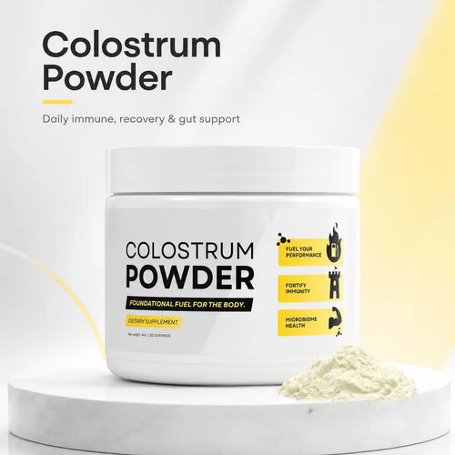 Bovine Colostrum Powder – 2300 mg with 25% IgG | Immune, Recovery & Performance Support