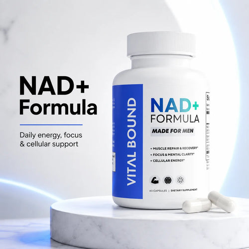 NAD+ Supplement for Men 500mg — Cellular Energy & Healthy Regeneration