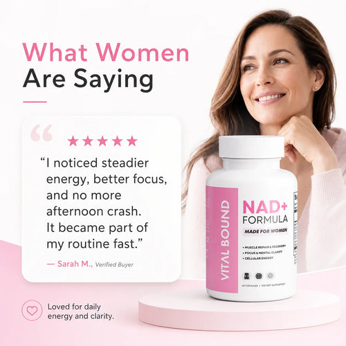 NAD+ Formula For Women | Healthy Aging & Energy Booster